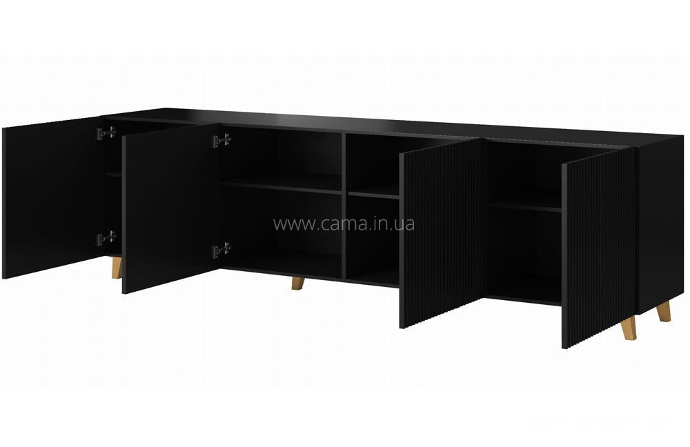 Комод PAFOS Черный - 200 Комод PAFOS Черный - 200