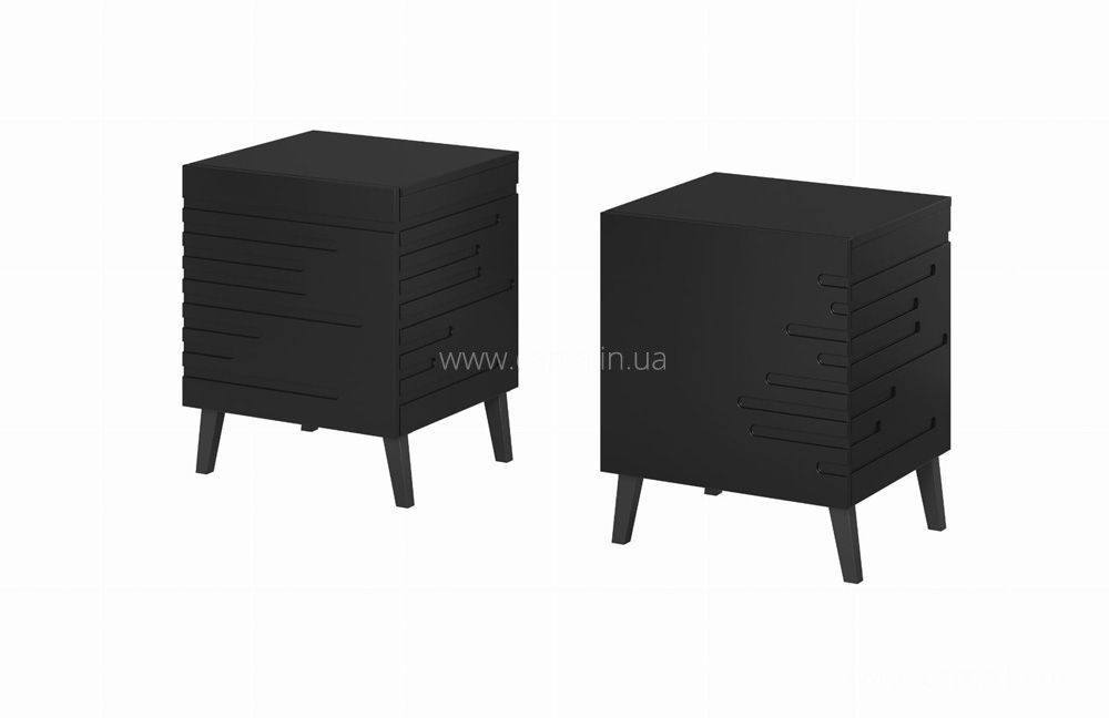 Тумбы прикроватные NOVA - Черный Тумбы прикроватные NOVA - Черный