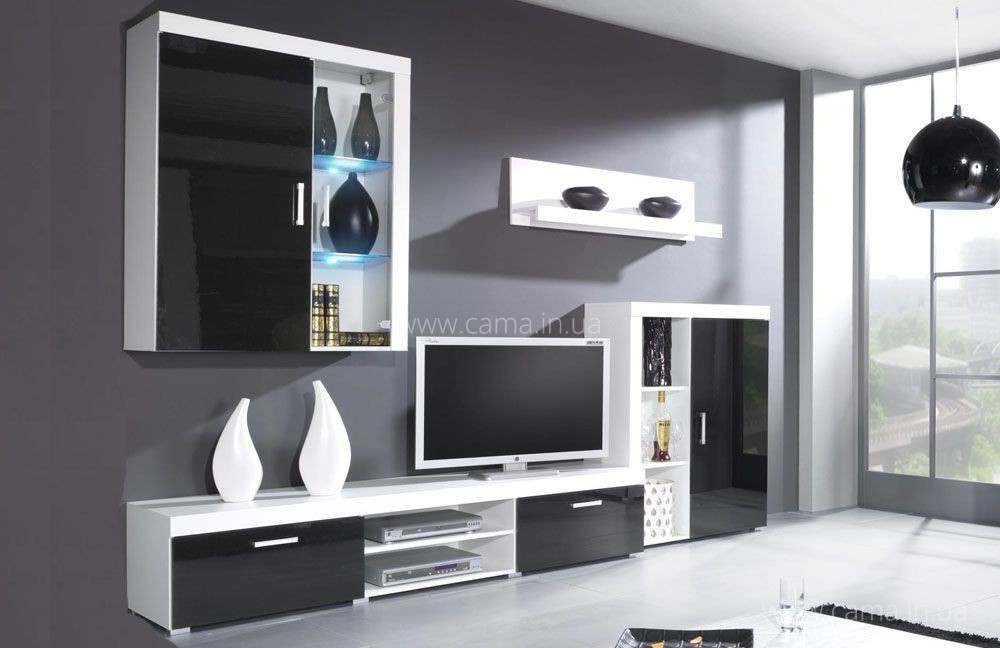 Гостиная Samba A черный глянец Гостиная Samba A черный глянец