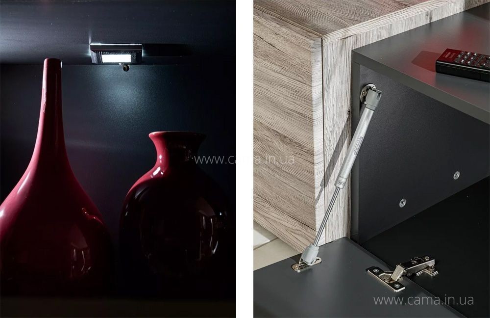 Гостиная RIO Антрацит/Дуб Веллингтон Гостиная RIO Антрацит/Дуб Веллингтон