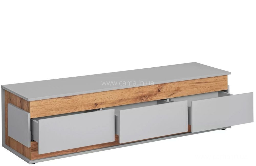 Тумба ТВ BERLIN Артизан/Жемчужно-серый Тумба ТВ BERLIN Артизан/Жемчужно-серый