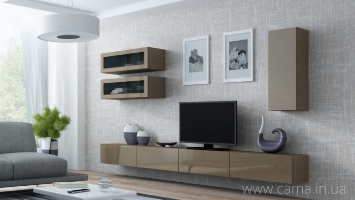 Гостиная Vigo 11 лате/лате глянец Гостиная Vigo 11 лате/лате глянец