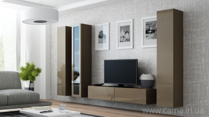 Гостиная Vigo 15 лате/лате глянец Гостиная Vigo 15 лате/лате глянец