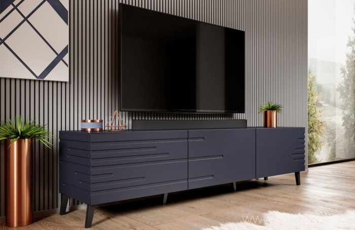 Тумба ТВ NOVA 186 - Темно-синий Тумба ТВ NOVA 186 - Темно-синий