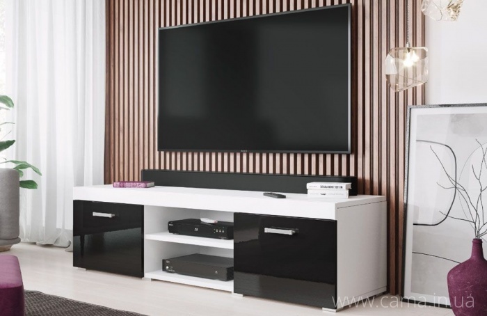 Комод ТВ Samba черный (140см) Комод ТВ Samba черный (140см)