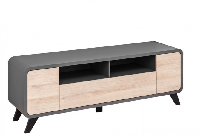 Тумба ТВ ROUND Антрацит/Кронберг