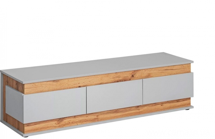 Тумба ТВ BERLIN Артизан/Жемчужно-серый