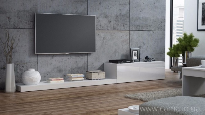 Тумба Rtv Life белый/белый глянец Тумба Rtv Life белый/белый глянец